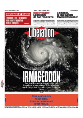 Libération N°11287 du 07 septembre 2017 à télécharger sur iPad
