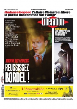 Libération N°11320 du 16 octobre 2017 à télécharger sur iPad