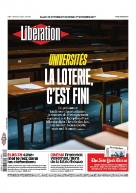 Libération N°11333 du 31 octobre 2017 à télécharger sur iPad