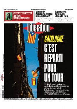 Libération N°11376 du 21 décembre 2017 à télécharger sur iPad