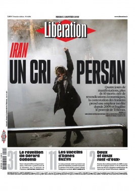 Libération N°11384 du 02 janvier 2018 à télécharger sur iPad