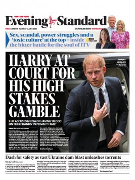 Evening Standard 06 juin 2023 Abonnement London Evening Standard Pas Cher avec le BOUQUET ePresse.fr