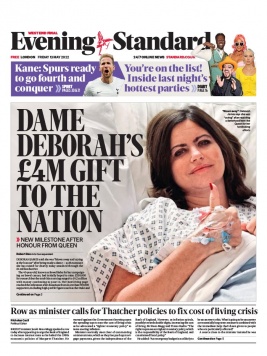 Evening Standard 13 mai 2022 Abonnement London Evening Standard Pas Cher avec le BOUQUET ePresse.fr