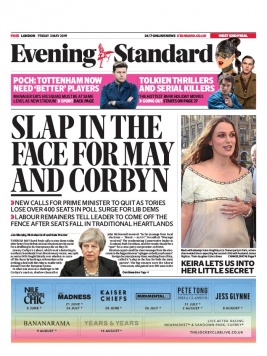Evening Standard N°20190503 du 03 mai 2019 à télécharger sur iPad