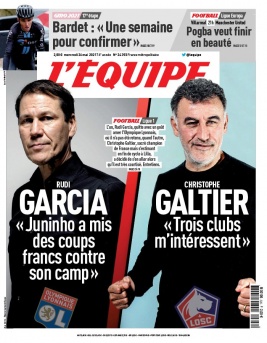 L'Equipe 26 mai 2021 L'Equipe N°24393 du 26 mai 2021 à télécharger sur iPad