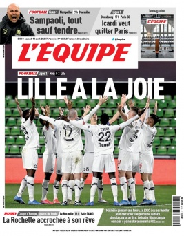 L'Equipe 10 avril 2021 L'Equipe N°24348 du 10 avril 2021 à télécharger sur iPad