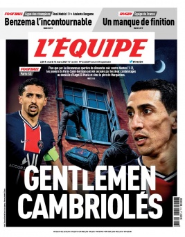 L'Equipe 16 mars 2021 L'Equipe N°24323 du 16 mars 2021 à télécharger sur iPad
