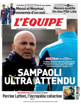 L'Equipe 09 mars 2021 L'Equipe N°24316 du 09 mars 2021 à télécharger sur iPad