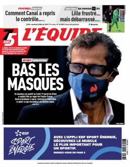 L'Equipe 26 février 2021 L'Equipe N°24305 du 26 février 2021 à télécharger sur iPad