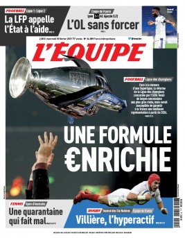L'Equipe 10 février 2021 L'Equipe N°24289 du 10 février 2021 à télécharger sur iPad