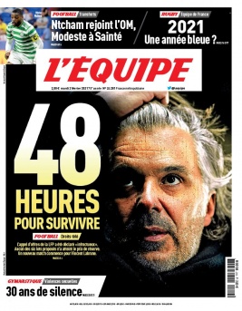 L'Equipe 02 février 2021 L'Equipe N°24281 du 02 février 2021 à télécharger sur iPad