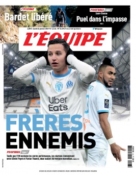 L'Equipe 26 janvier 2021 L'Equipe N°24274 du 26 janvier 2021 à télécharger sur iPad