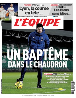 L'Equipe 06 janvier 2021 L'Equipe N°24268 du 06 janvier 2021 à télécharger sur iPad