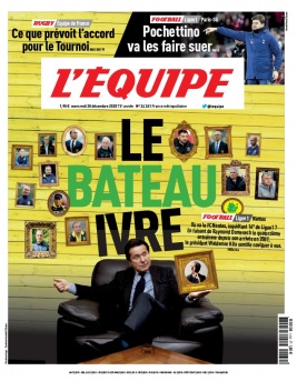 L'Equipe 30 décembre 2020 L'Equipe N°24261 du 30 décembre 2020 à télécharger sur iPad