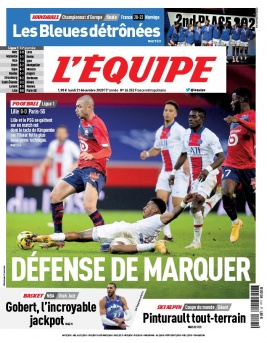 L'Equipe 21 décembre 2020 L'Equipe N°24252 du 21 décembre 2020 à télécharger sur iPad