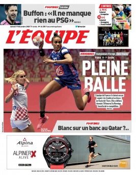 L'Equipe 19 décembre 2020 L'Equipe N°24250 du 19 décembre 2020 à télécharger sur iPad
