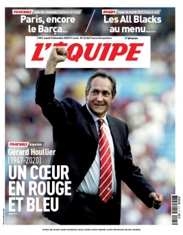 L'Equipe 15 décembre 2020 L'Equipe N°24246 du 15 décembre 2020 à télécharger sur iPad