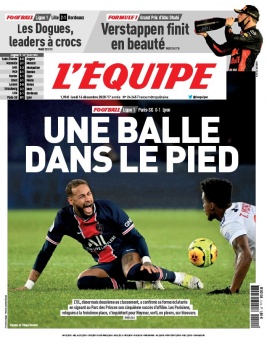 L'Equipe 14 décembre 2020 L'Equipe N°24245 du 14 décembre 2020 à télécharger sur iPad