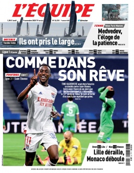 L'Equipe 09 novembre 2020 L'Equipe N°24210 du 09 novembre 2020 à télécharger sur iPad