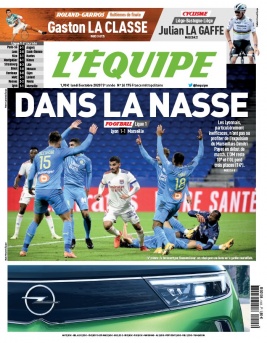 L'Equipe 05 octobre 2020 L'Equipe N°24175 du 05 octobre 2020 à télécharger sur iPad