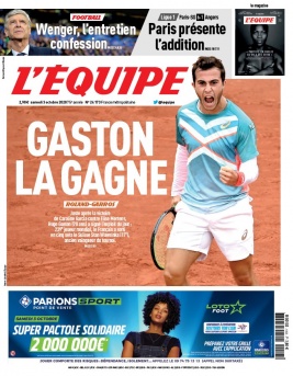 L'Equipe 03 octobre 2020 L'Equipe N°24173 du 03 octobre 2020 à télécharger sur iPad