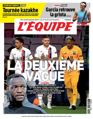 L'Equipe - 04/09/2020 | 