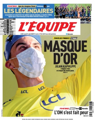 L'Equipe - 31/08/2020 | 