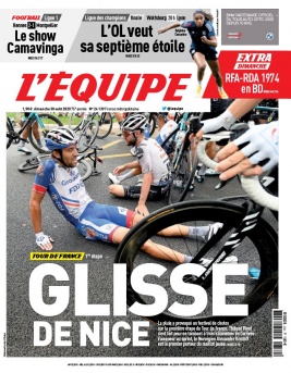 L'Equipe 30 août 2020 L'Equipe N°24139 du 30 août 2020 à télécharger sur iPad