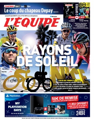L'Equipe - 29/08/2020 | 