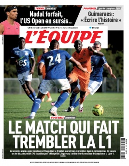 L'Equipe 05 août 2020 L'Equipe N°24114 du 05 août 2020 à télécharger sur iPad