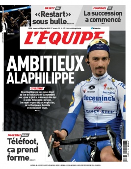 L'Equipe 29 juillet 2020 L'Equipe N°24107 du 29 juillet 2020 à télécharger sur iPad