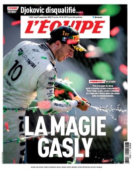 L'Equipe 07 septembre 2020 L'Equipe N°24147 du 07 septembre 2020 à télécharger sur iPad