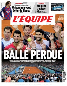 L'Equipe 23 juin 2020 L'Equipe N°24071 du 23 juin 2020 à télécharger sur iPad