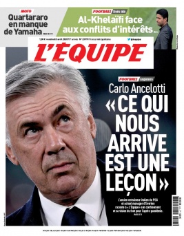 L'Equipe 03 avril 2020 L'Equipe N°23991 du 03 avril 2020 à télécharger sur iPad