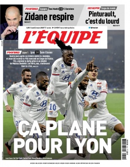 L'Equipe 02 mars 2020 L'Equipe N°23959 du 02 mars 2020 à télécharger sur iPad