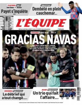 L'Equipe 05 février 2020 L'Equipe N°23933 du 05 février 2020 à télécharger sur iPad
