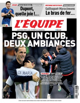 L'Equipe 04 février 2020 L'Equipe N°23932 du 04 février 2020 à télécharger sur iPad