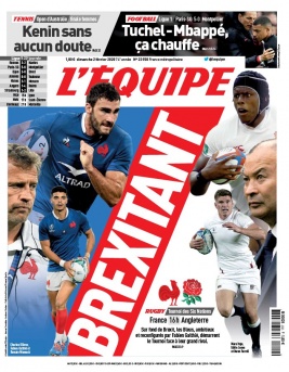 L'Equipe 02 février 2020 L'Equipe N°23930 du 02 février 2020 à télécharger sur iPad