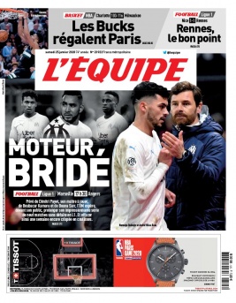 L'Equipe 25 janvier 2020 L'Equipe N°23922 du 25 janvier 2020 à télécharger sur iPad