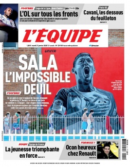 L'Equipe 21 janvier 2020 L'Equipe N°23918 du 21 janvier 2020 à télécharger sur iPad