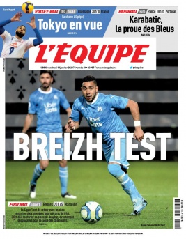 L'Equipe 10 janvier 2020 L'Equipe N°23907 du 10 janvier 2020 à télécharger sur iPad