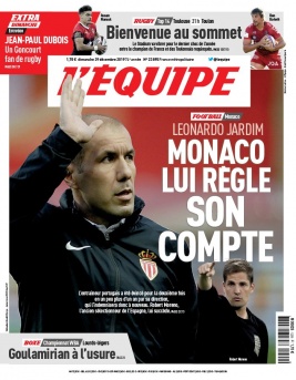 L'Equipe 29 décembre 2019 L'Equipe N°23895 du 29 décembre 2019 à télécharger sur iPad