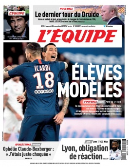 L'Equipe 23 novembre 2019 L'Equipe N°23859 du 23 novembre 2019 à télécharger sur iPad