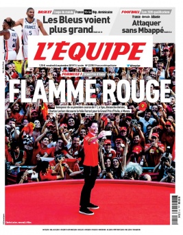 L'Equipe 06 septembre 2019 L'Equipe N°23781 du 06 septembre 2019 à télécharger sur iPad