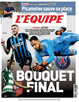 L'Equipe 03 septembre 2019 L'Equipe N°23778 du 03 septembre 2019 à télécharger sur iPad