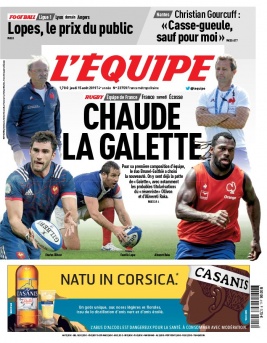 L'Equipe 15 août 2019 L'Equipe N°23759 du 15 août 2019 à télécharger sur iPad