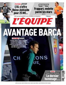 L'Equipe 14 août 2019 L'Equipe N°23758 du 14 août 2019 à télécharger sur iPad