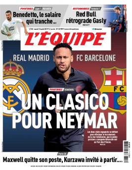 L'Equipe 13 août 2019 L'Equipe N°23757 du 13 août 2019 à télécharger sur iPad