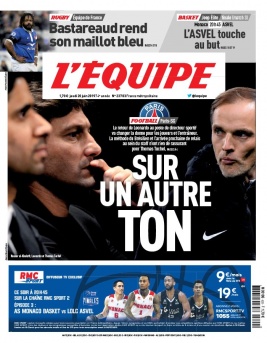 L'Equipe 20 juin 2019 L'Equipe N°23703 du 20 juin 2019 à télécharger sur iPad