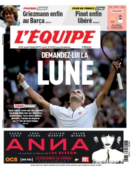 L'Equipe 13 juillet 2019 L'Equipe N°23726 du 13 juillet 2019 à télécharger sur iPad